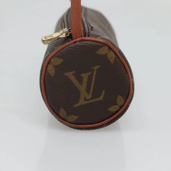 LOUIS VUITTON Monogram Papillon Pouch LV Auth - Picture 10 of 15